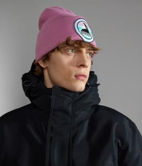 Шапка Napapijri F-Mountain 1 Pink Foxglo
