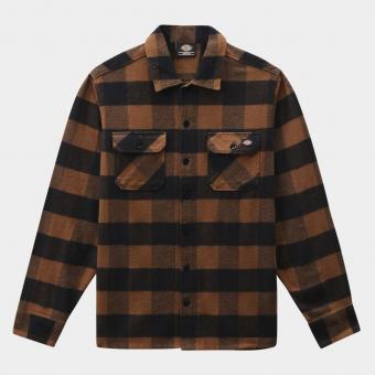 Рубашка Dickies Sacramento Shirt Brown Duck