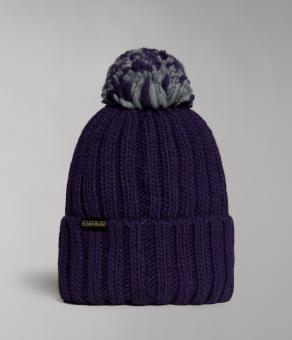 Шапка Napapijri Semiury Women 3 Violet Gothic