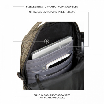 Рюкзак Eastpak Tecum M Cnnct Sand