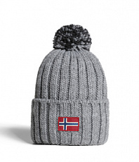 Шапка Napapijri Semiury Women 3 Med Grey Mel