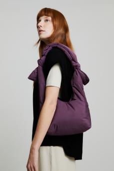 Сумка Lefrik Biwa Puffy Mini Plum Tech