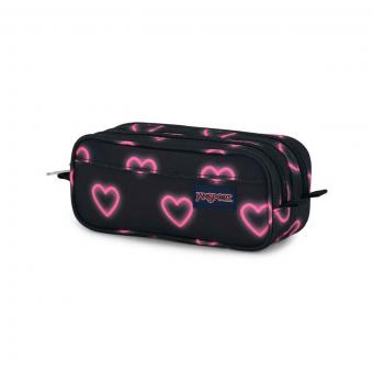 Пенал Jansport Large Accesssory Pouch Happy H Black