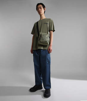 Сумка Napapijri Happy Cross Pocket 4 Green Lichen