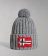 Шапка Napapijri Semiury 5 Med Grey Mel