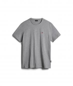 Футболка Napapijri Salis SS Sum Medium Grey Melange