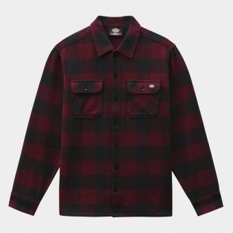 Рубашка Dickies Sacramento Shirt Maroon