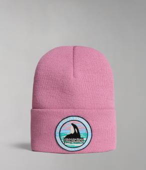 Шапка Napapijri F-Mountain 1 Pink Foxglo