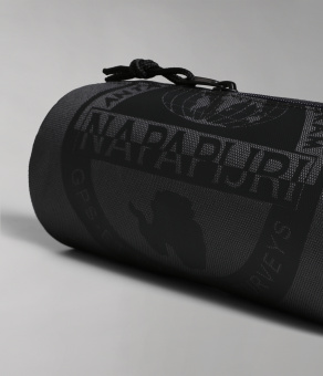 Пенал Napapijri Happy Pencase 4 Dark Grey Solid