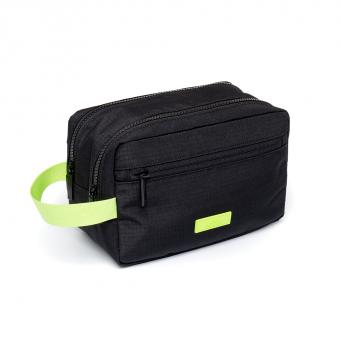 Несессер Lefrik Kei Double Washbag Black Lime Ripstop