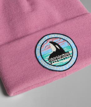Шапка Napapijri F-Mountain 1 Pink Foxglo