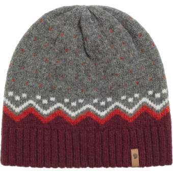 Шапка Fjallraven Ovik Knit Hat 356 (Dark Garnet)