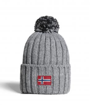 Шапка Napapijri Semiury Women 3 Med Grey Mel
