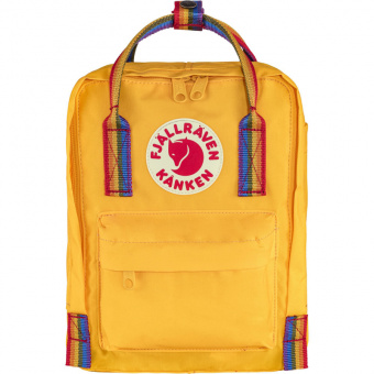 Рюкзак Fjallraven Kanken Rainbow Mini 141-907 (Warm Yellow)