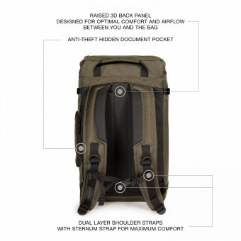 Рюкзак Eastpak Tecum Top Cnnct Khaki