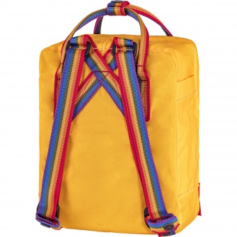 Рюкзак Fjallraven Kanken Rainbow Mini 141-907 (Warm Yellow)