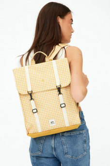 Рюкзак Lefrik Handy Printed Vichy Mustard