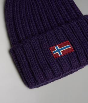 Шапка Napapijri Semiury Women 3 Violet Gothic