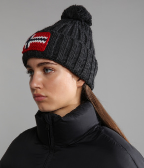 Шапка Napapijri Semiury 5 Dark Grey Mel