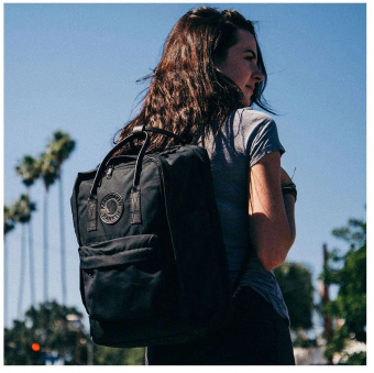 Рюкзак Fjallraven Kanken No.2 Black Edition (Black)