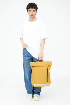 Рюкзак Lefrik Roll Reflective New Mustard