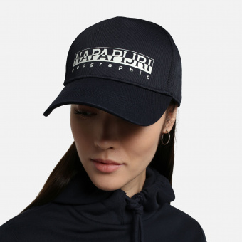 Бейсболка Napapijri F-Box Cap Blu Marine