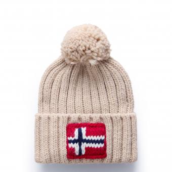Шапка Napapijri Semiury Beige Dimity