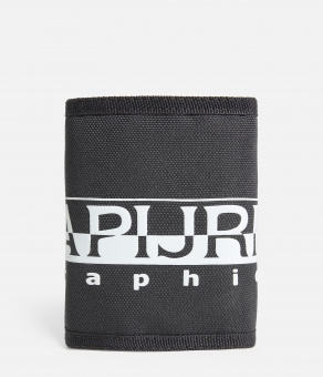 Кошелек Napapijri Happy Wallet 3 Dark Grey Solid