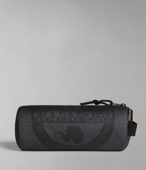 Пенал Napapijri Happy Pencase 4 Dark Grey Solid