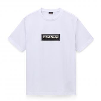 Футболка Napapijri S-Box Logo SS Bright White