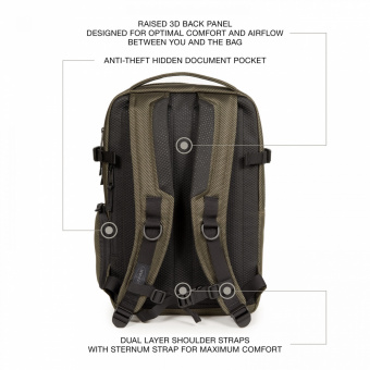 Рюкзак Eastpak Tecum S Cnnct Khaki