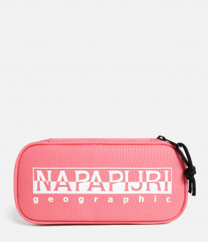 Пенал Napapijri Pencil Case Happy 3 Pink Tear
