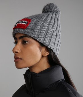 Шапка Napapijri Semiury 5 Med Grey Mel