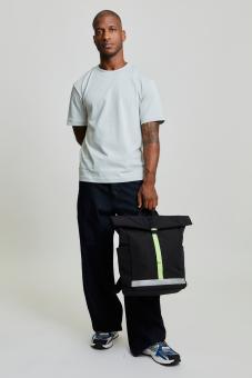 Рюкзак Lefrik Lars Roll Black Lime Ripstop