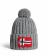 Шапка Napapijri Semiury 5 Med Grey Mel