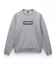 Свитшот Napapijri B-Box Logo C Medium Grey Melange
