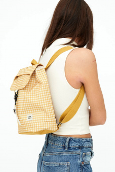 Рюкзак Lefrik Scout Mini Printed Vichy Mustard