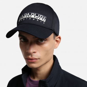 Бейсболка Napapijri F-Box Cap Blu Marine