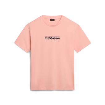 Футболка Napapijri S-Box SS 4 Pink Salmon