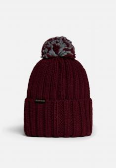 Шапка Napapijri Semiury Women 3 Vint Amaranth