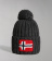 Шапка Napapijri Semiury 5 Dark Grey Mel