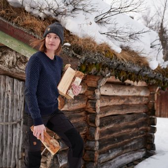 Шапка Fjallraven Byron Hat 555 (Dark Navy)