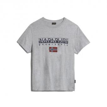 Футболка Napapijri S-Ayas Med Grey Mel