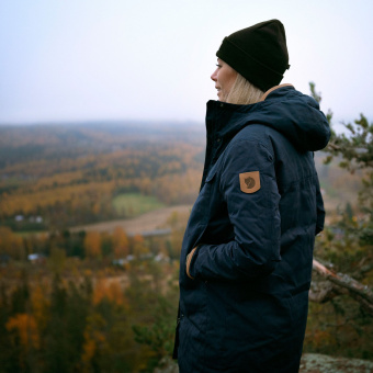 Шапка Fjallraven 1960 Logo Hat 555 (Dark Navy)
