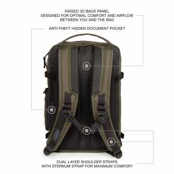 Рюкзак Eastpak Tecum M Cnnct Khaki