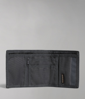 Кошелек Napapijri Happy Wallet 4 Dark Grey Solid
