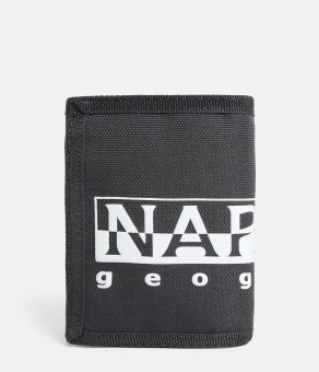 Кошелек Napapijri Happy Wallet 3 Dark Grey Solid