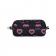 Пенал Jansport Large Accesssory Pouch Happy H Black